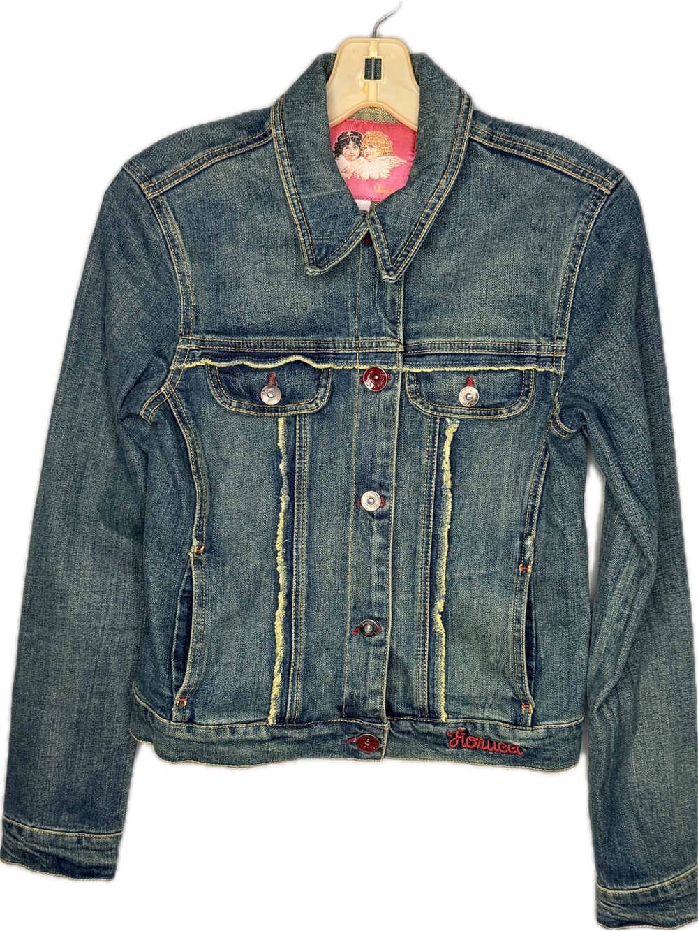 Fiorucci Embroidered Denim Jacket